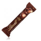 Barre Lindt aux Noisettes Entières - Chocolat Noir