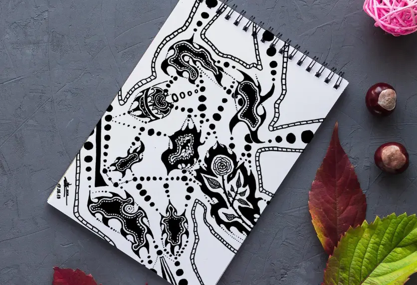 Mockup Dessin Tribal