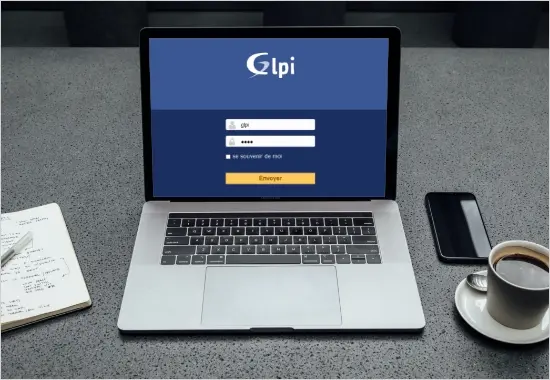 Mockup Serveur GLPI